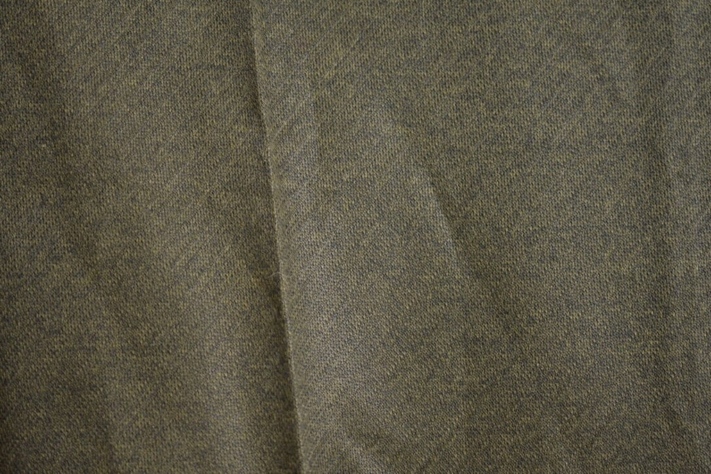 Vintage 1970s Higgins Slacks Green Pleated Trousers Size 34 x 30