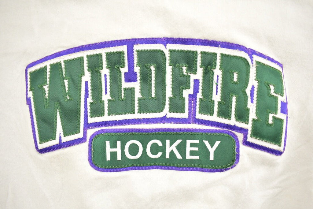 Vintage 1990s NHL Wildfire Valenta 22 Hockey Crewneck