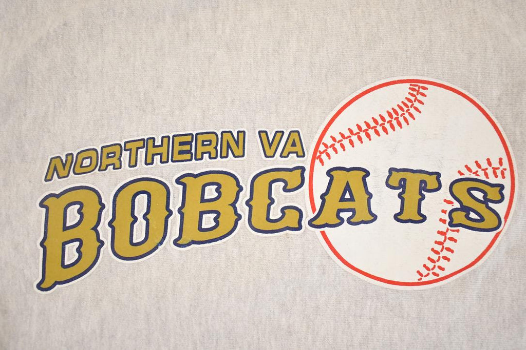 Vintage Y2K Northern Virginia Bobcats Champion Reverse Weave Sweatshirt Men's XL / 2000s Heavyweight Sweater / 2000s Cross Grain