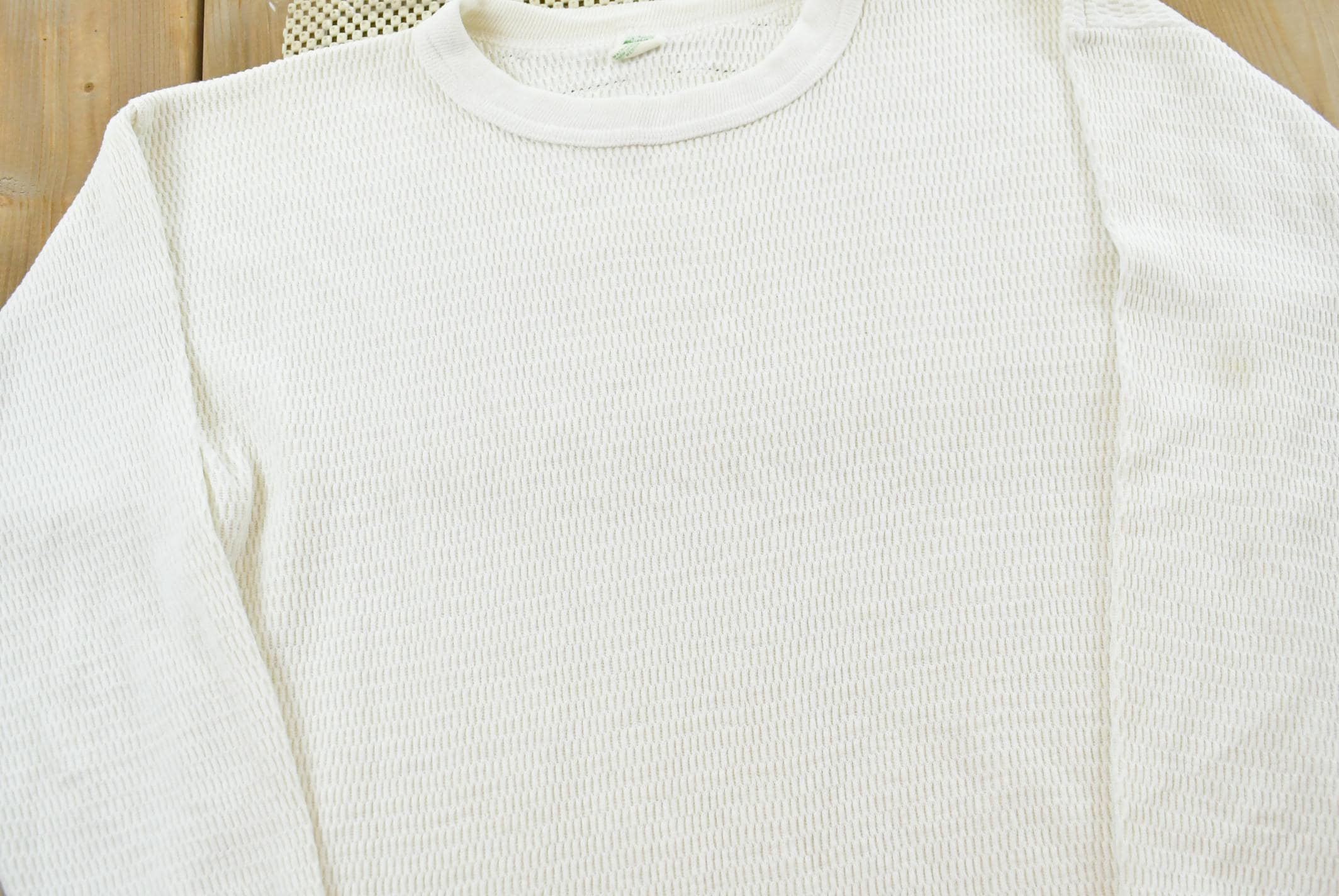 Vintage 1970s Hanes Long Sleeve Thermal Undershirt Mens M /