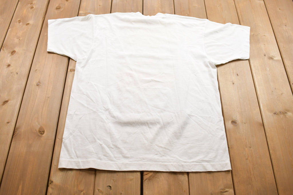 Vintage 1990 North Fond Du Lac Pride Day Run Graphic T-Shirt