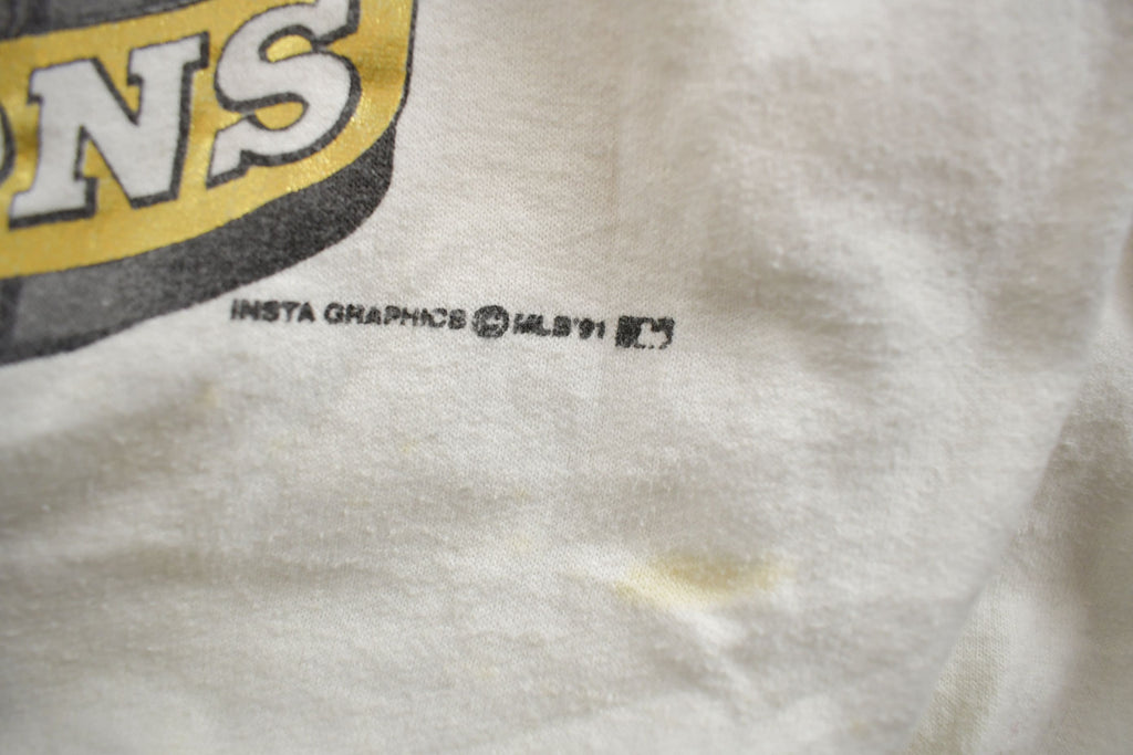 Vintage 1991 Minnesota Twins MLB Baseball Champions Crewneck Sweatshirt Made In USA