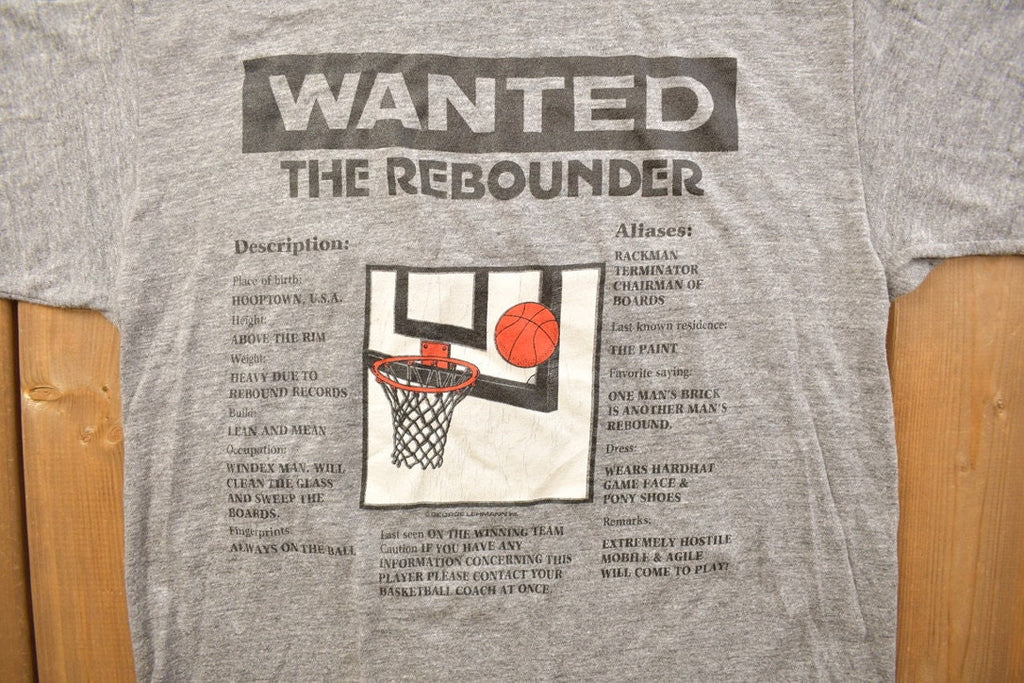 Vintage 1990s The Rebounder Graphic T Shirt