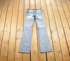 Vintage Y2K Miss Me Bedazzled Low Rise Jeans Size 26x32