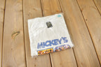 Vintage 1976 Deadstock Walt Disney Mickey Mouse Graphic Ringer T-Shirt