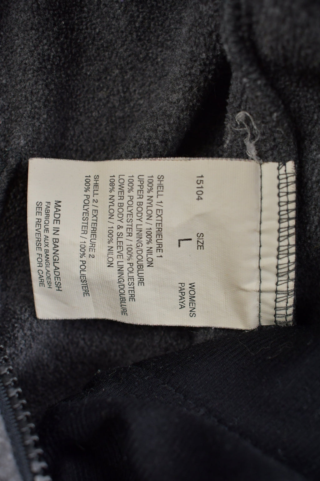 Vintage 1990s Woolrich Fleece Zip Up Sweater