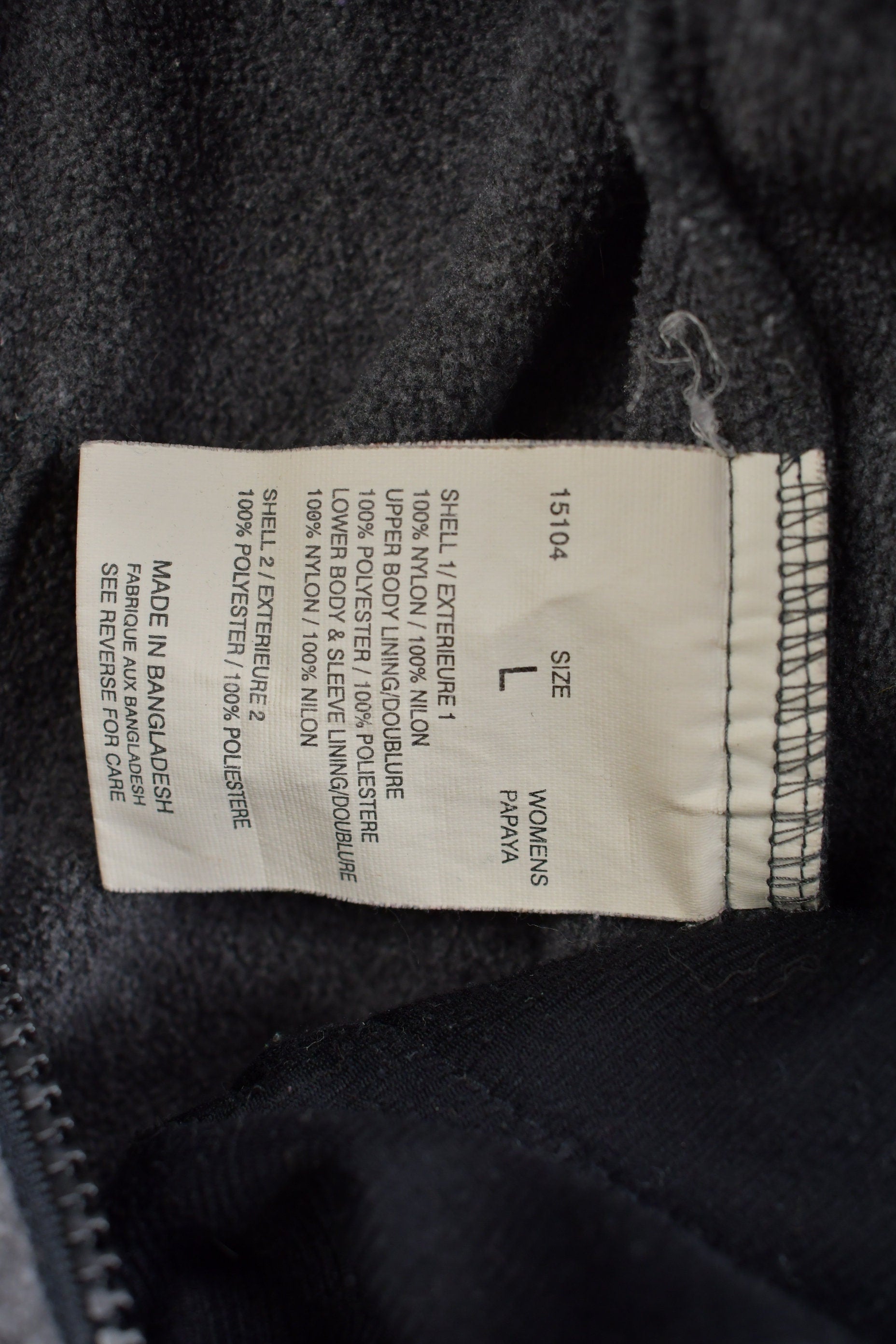 Vintage 1990s Woolrich Fleece Zip Up Sweater