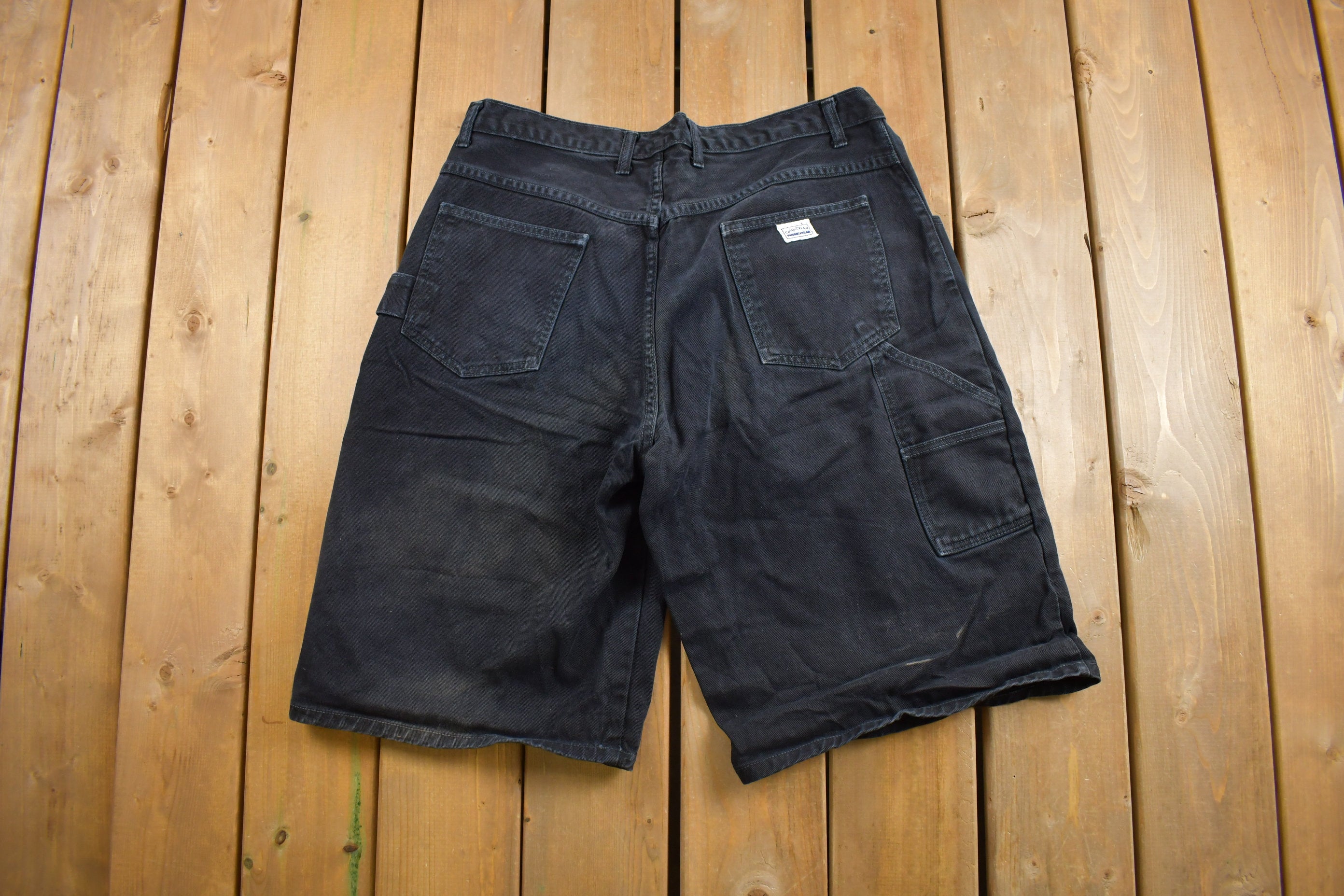 Vintage 1980s Guess Workwear Jeans Baggy Jean Shorts