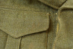 Vintage 1947 Military Battle Dress Button Up Wool Jacket Mens M