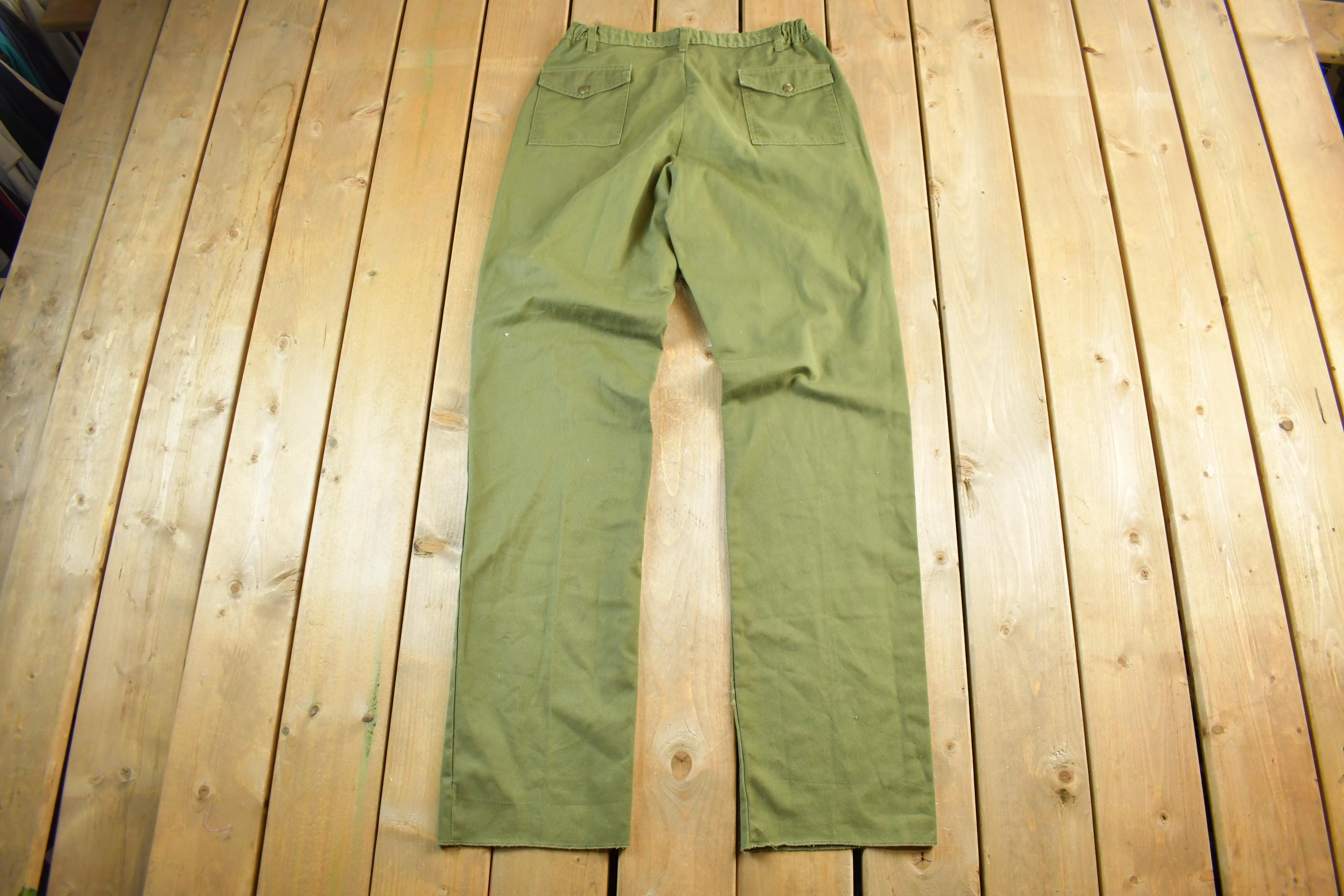 Vintage 1990s Boy Scouts Pants Size 30 x 38