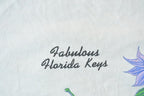 Vintage 1990s Fabulous Florida Keys Souvenir T-Shirt