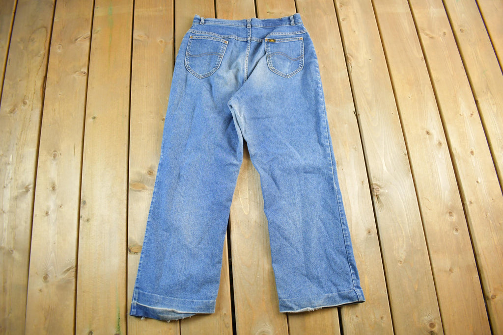 Vintage 1970s Lee Distressed Denim Jeans Men's 29 x 26