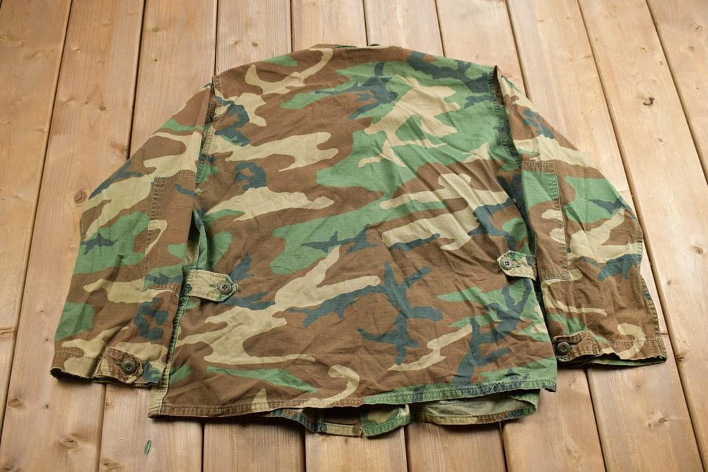 Vintage Military Button Up Shirt