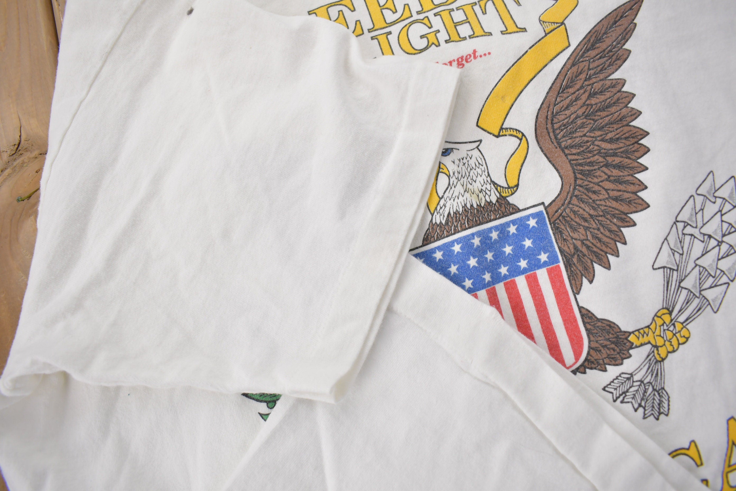 Vintage 1995 Freedom Flight End Of WWII Graphic T-Shirt