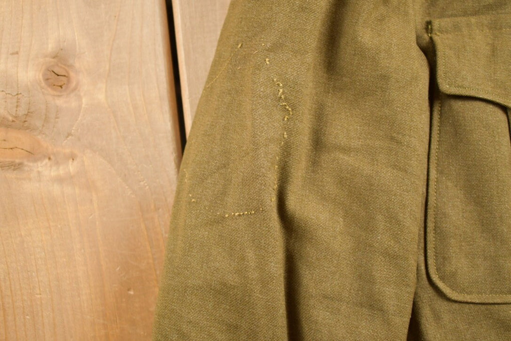 Vintage 1980s Military Bomber Jacket