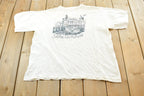 Vintage 1990's Holland Amsterdam Souvenir Travel T-Shirt Men's S  90s Single Stitch Graphic Destination Tee