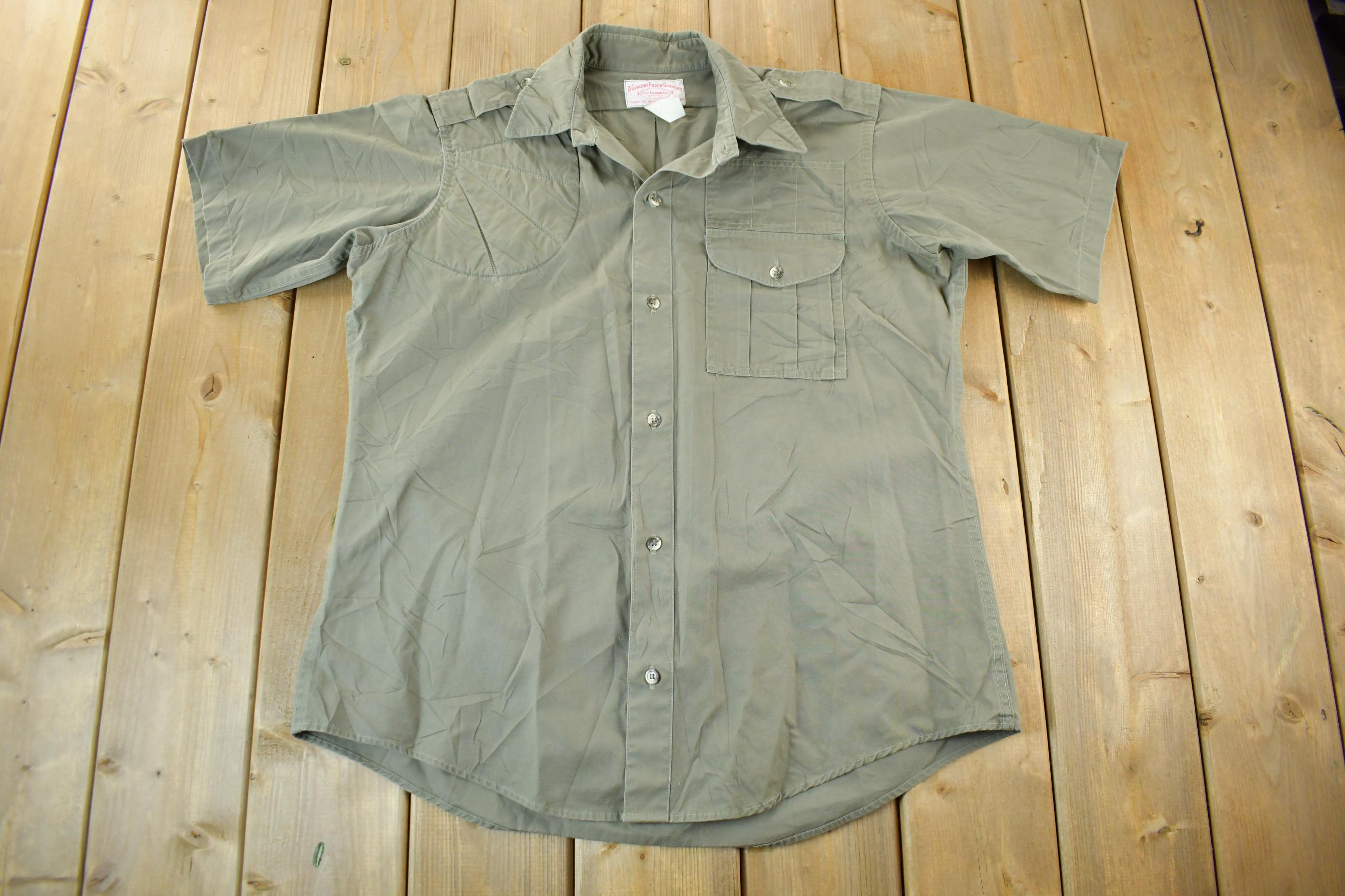 Vintage 1980s Filson Button Up Shirt Men's 44