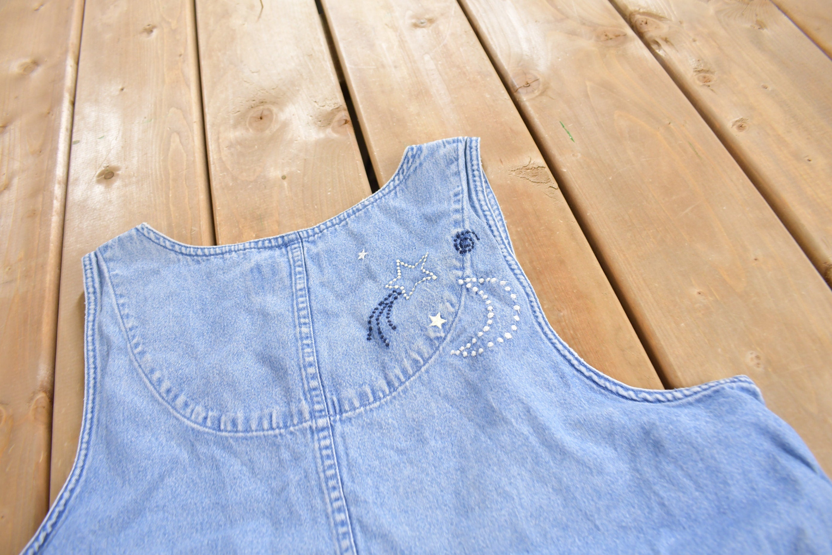 Vintage 1990s Christopher Banks Denim Dress