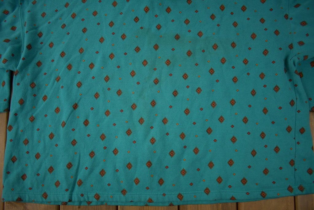 Vintage 1990s Venezia All Over Print Women's Sweatshirt