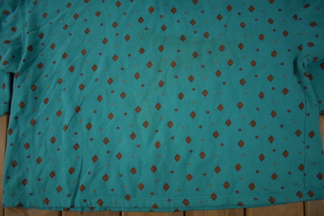 Vintage 1990s Venezia All Over Print Women's Sweatshirt