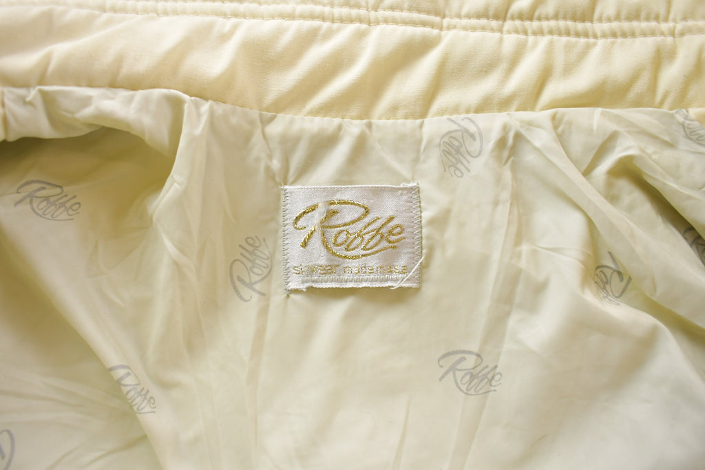 Vintage 1990s Robbe White Bomber Jacket