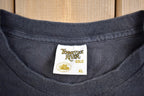 Vintage 1994 Red Wold Tennesse River Gold Single Stitce T-Shirt Made In USA