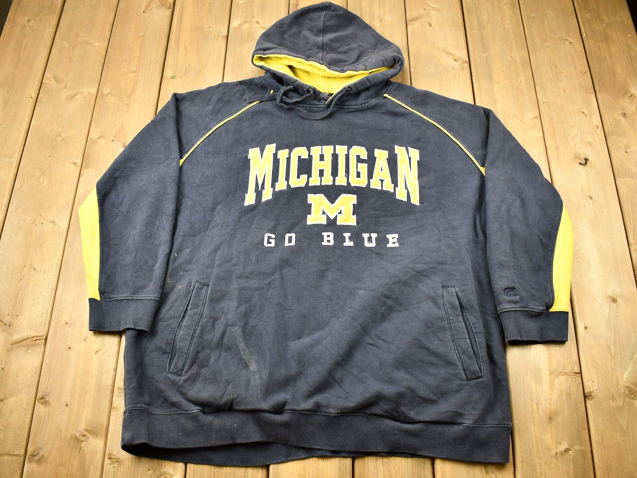 Vintage 1990s University of Michigan Collegiate Hoodie