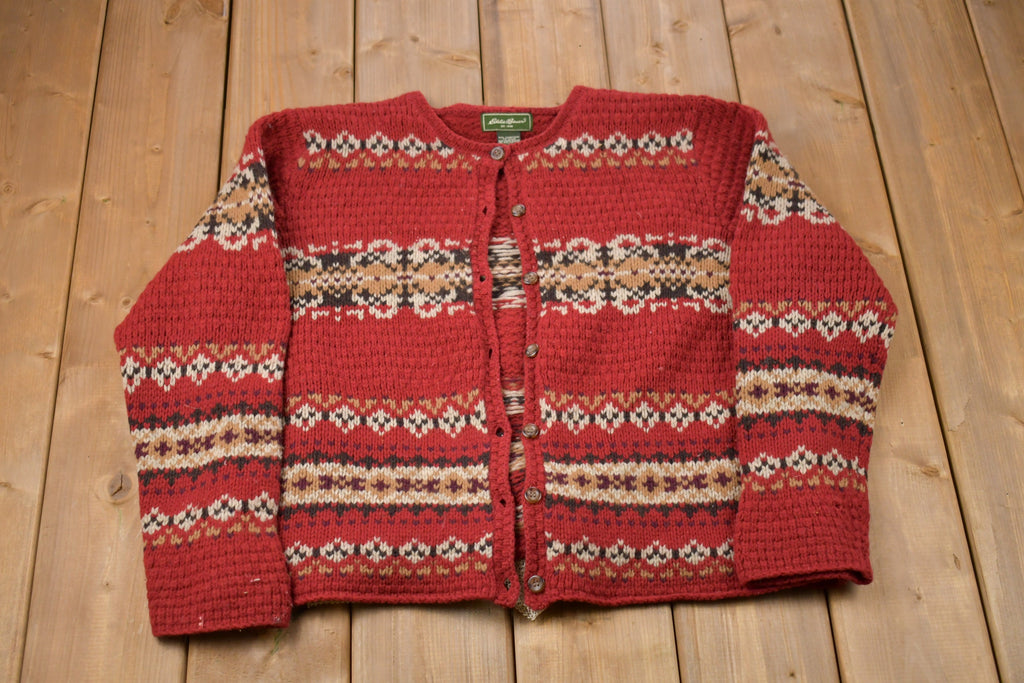 Vintage 1980s Eddie Bauer Knitted Sweater
