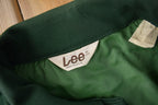 Vintage 1970s Lee Western Style Pearl Snap Button Up Shirt Made in USA Size L