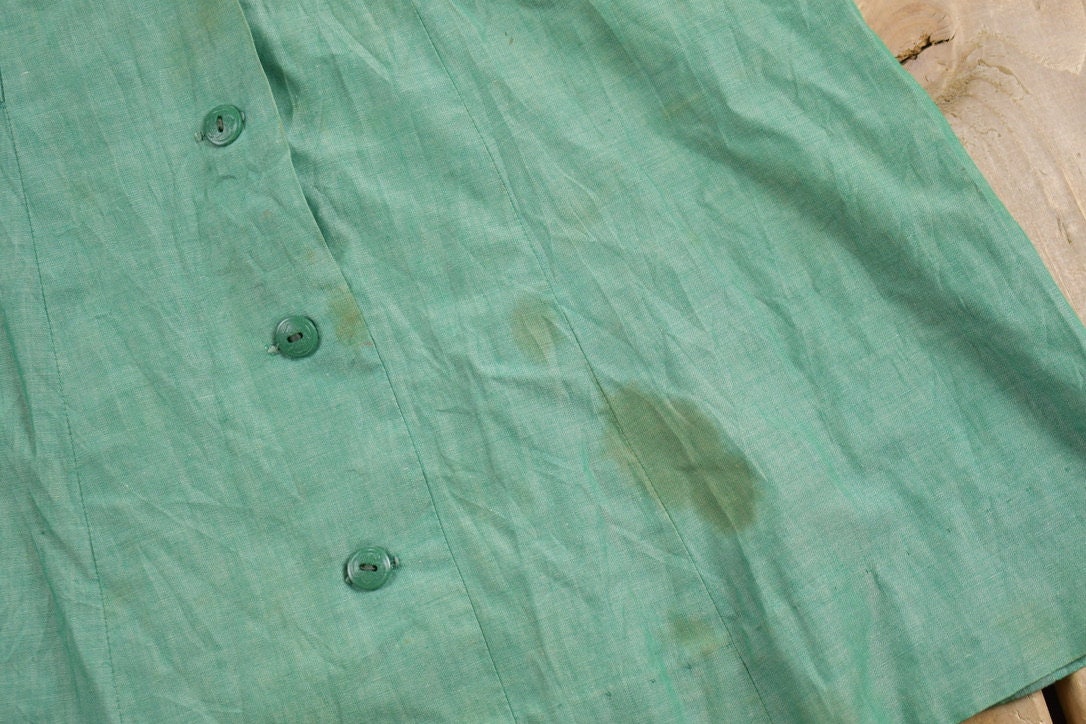 Vintage 1960s Junior Girl Scouts Uniform Dress