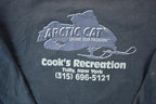 Vintage 1990s Arctic Cat Snowmobile Cooks Recreation Crewneck Sweatshirt