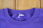 Vintage 1990s Lady Snowman Outdoorsman Crewneck Sweatshirt