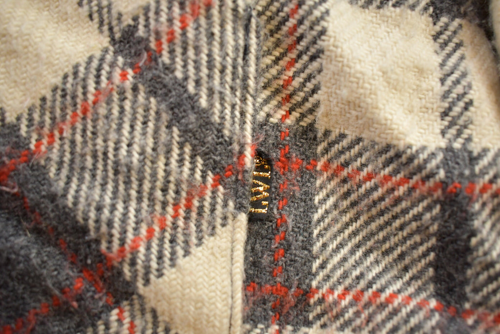 Vintage 1980s Explorer Wool Plaid Jacket
