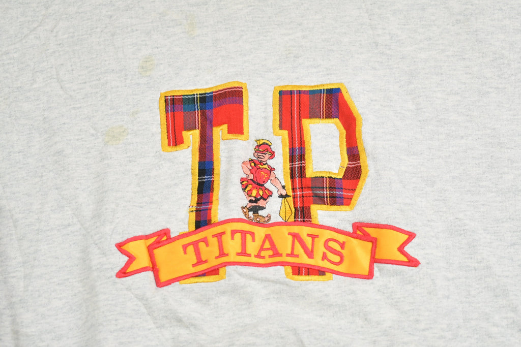Vintage 1990s TP Titans Embroidered Crewneck Sweatshirt