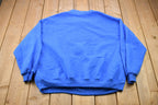 Vintage 1980s blue Quarter Zip Fleece Sweater