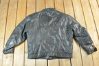 Vintage 1990s Boulevard Club Leather Jacket Made In USA