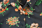 Vintage 1960s Floral AOP Button Up Shirt