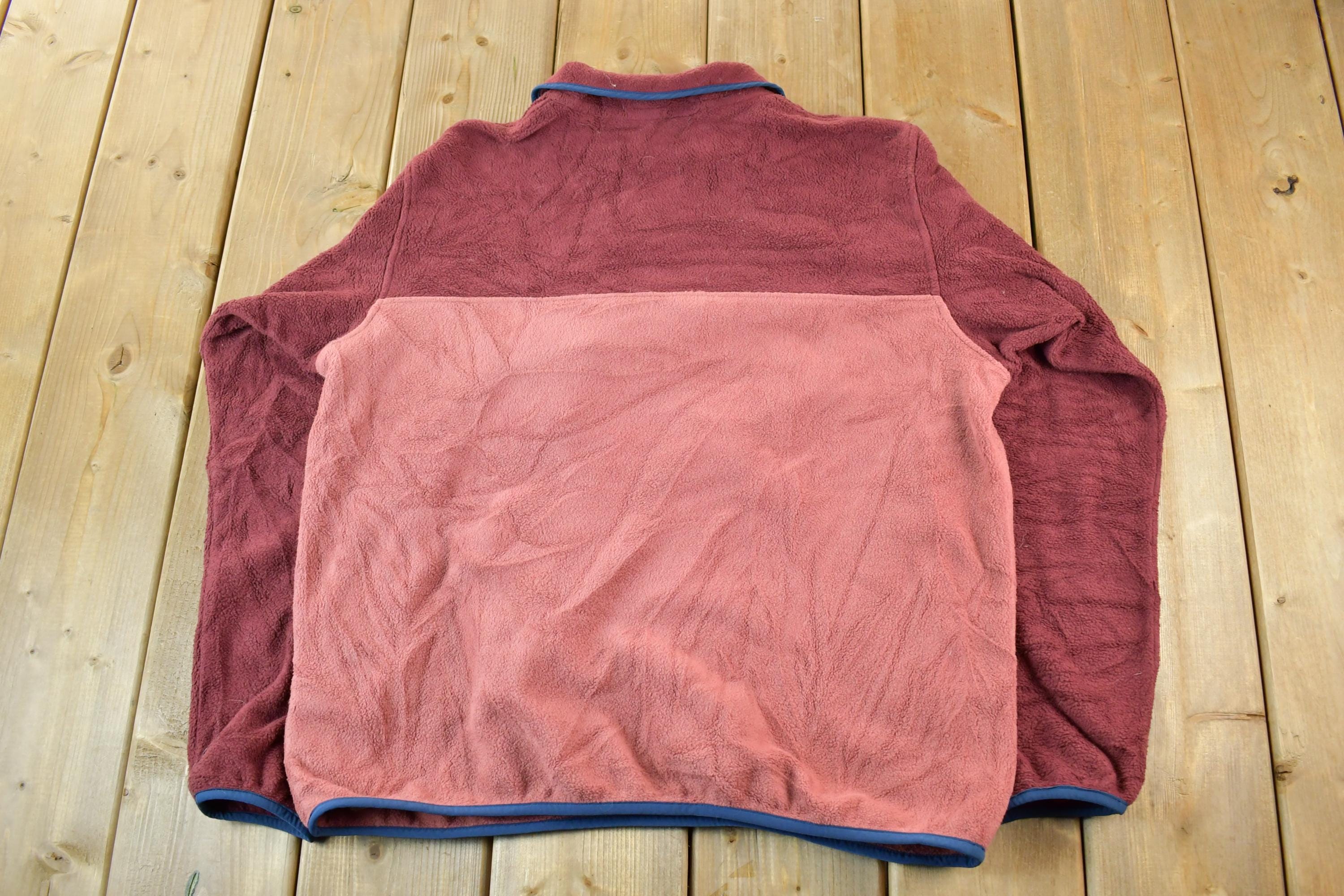 Vintage 2000s Patagonia Synchilla T-Snap Fleece Sweater Women's Large