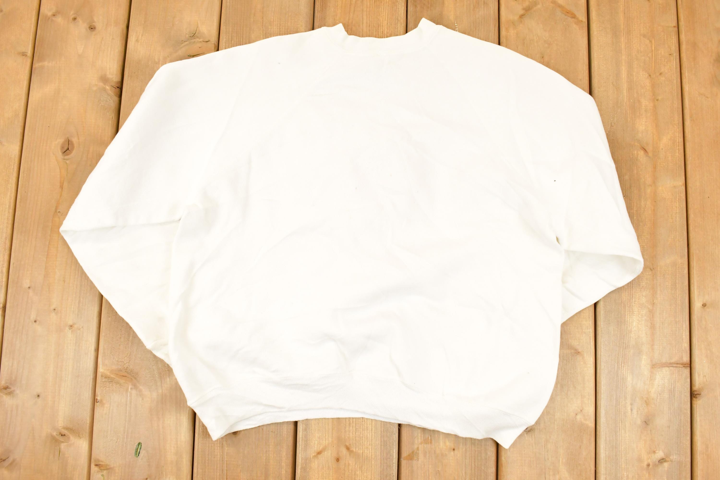 Vintage 1990s Arizona Floral Graphic Print Crewneck Sweatshirt Women's L