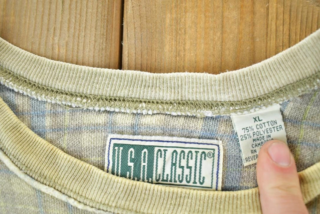 Vintage 1990s USA Classic Souvenir Crewneck Sweatshirt Made In USA