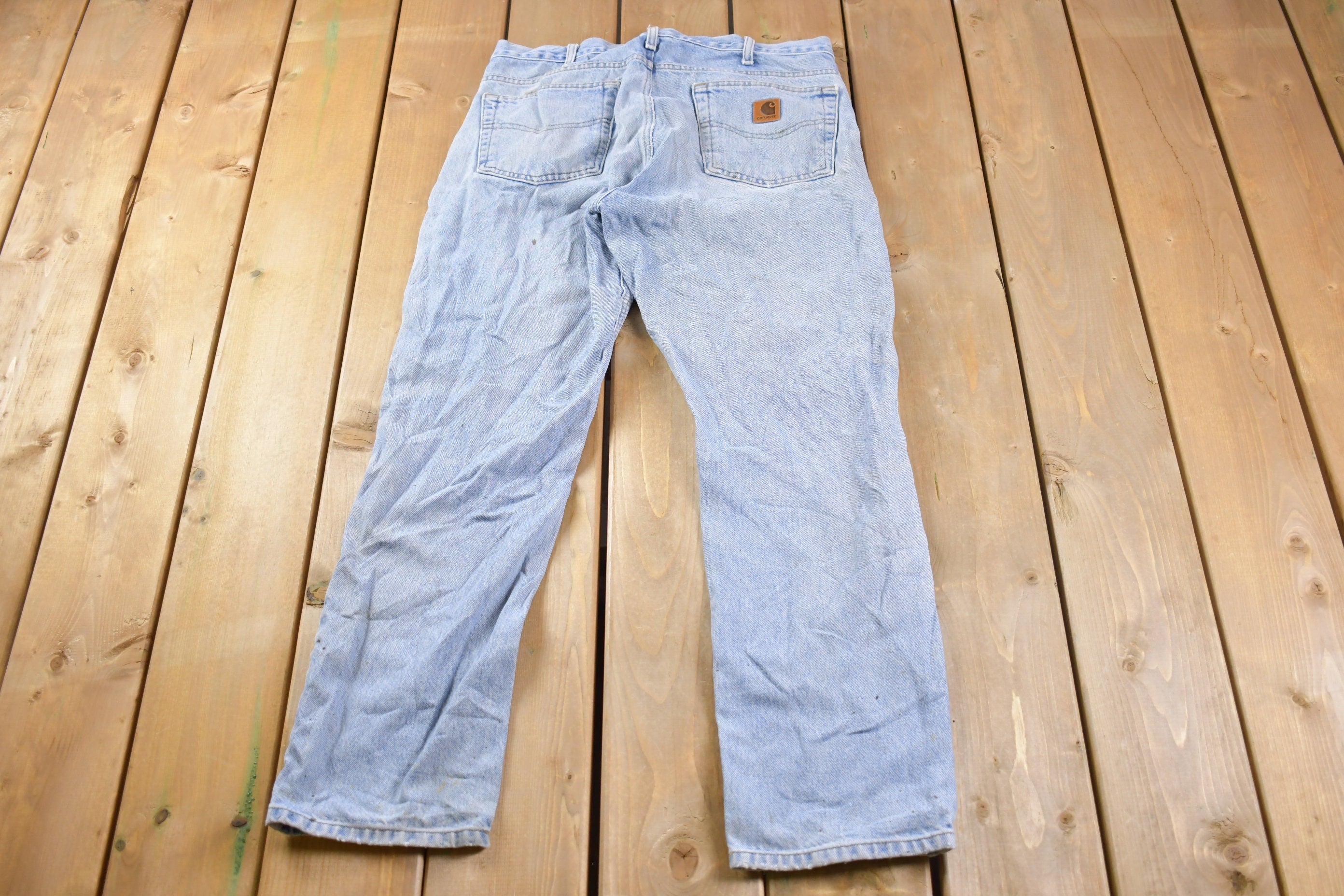 Vintage 1990s Distressed Carhartt Work Pants Size 33 x 29
