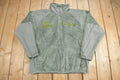 Vintage 1990s Military Cold Weather Polar Tec Fleece Sweater / Army / Gen III / Army Jacket / Deep Pile Fleece / Size L
