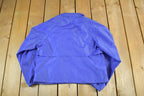 Vintage 1990s Eddie Bauer Windbreaker Jacket Women's Medium  Outdoors Windbreaker  90s Eddie Bauer  Athletic Zip Up