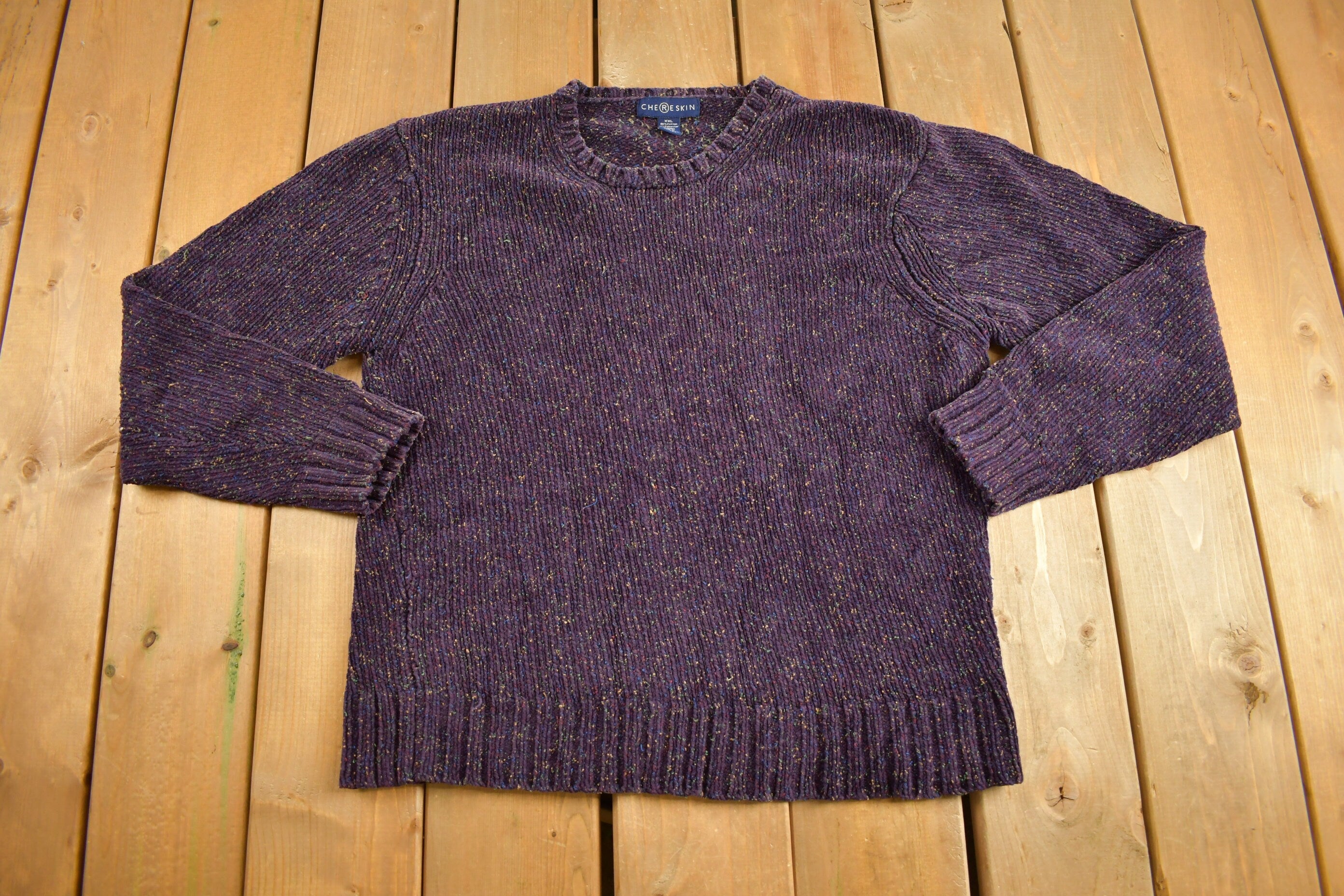 Vintage 1990s Chereskin Knitted Sweater