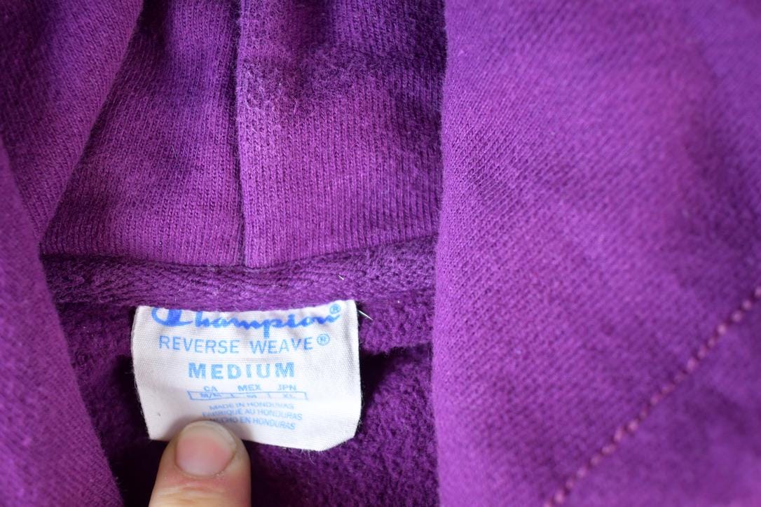 Vintage 1990s Champion Reverse Weave Hooded Sweatshirt