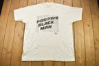 Vintage 1990s Positive Black Man Graphic T Shirt