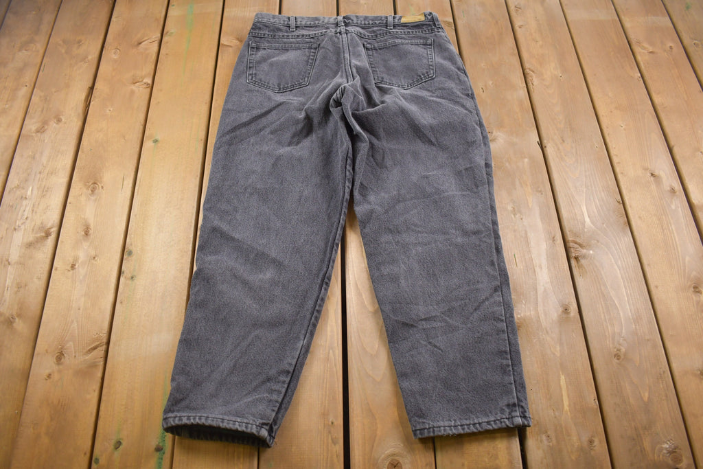 Vintage 1990's Unbranded Lined Jeans  Made in USA  American Vintage  Basic Clothing  Warm Pants  Streetwear Fashion  Vintage Pants
