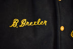Vintage 1977 C.B. West Football Leather Varsity Jacket Men's Medium