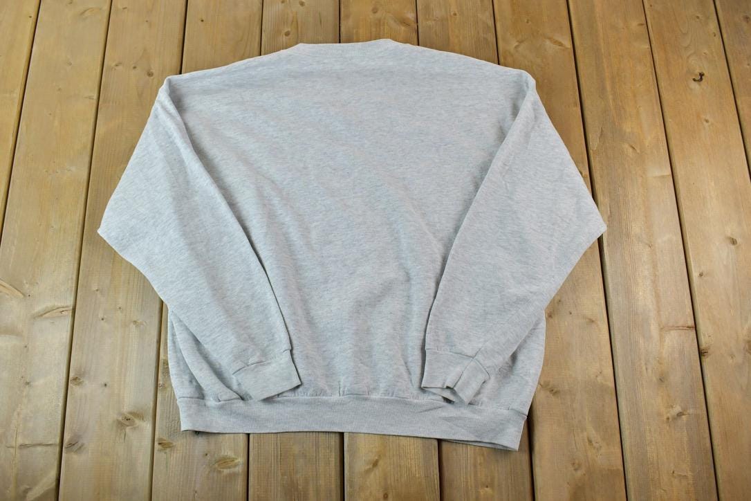 Vintage 1990s Fly Fishing Lewer Outdoorsman Crewneck Sweatshirt