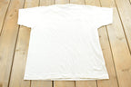Vintage 1985 Back to the Future Movie Graphic T Shirt Mens L